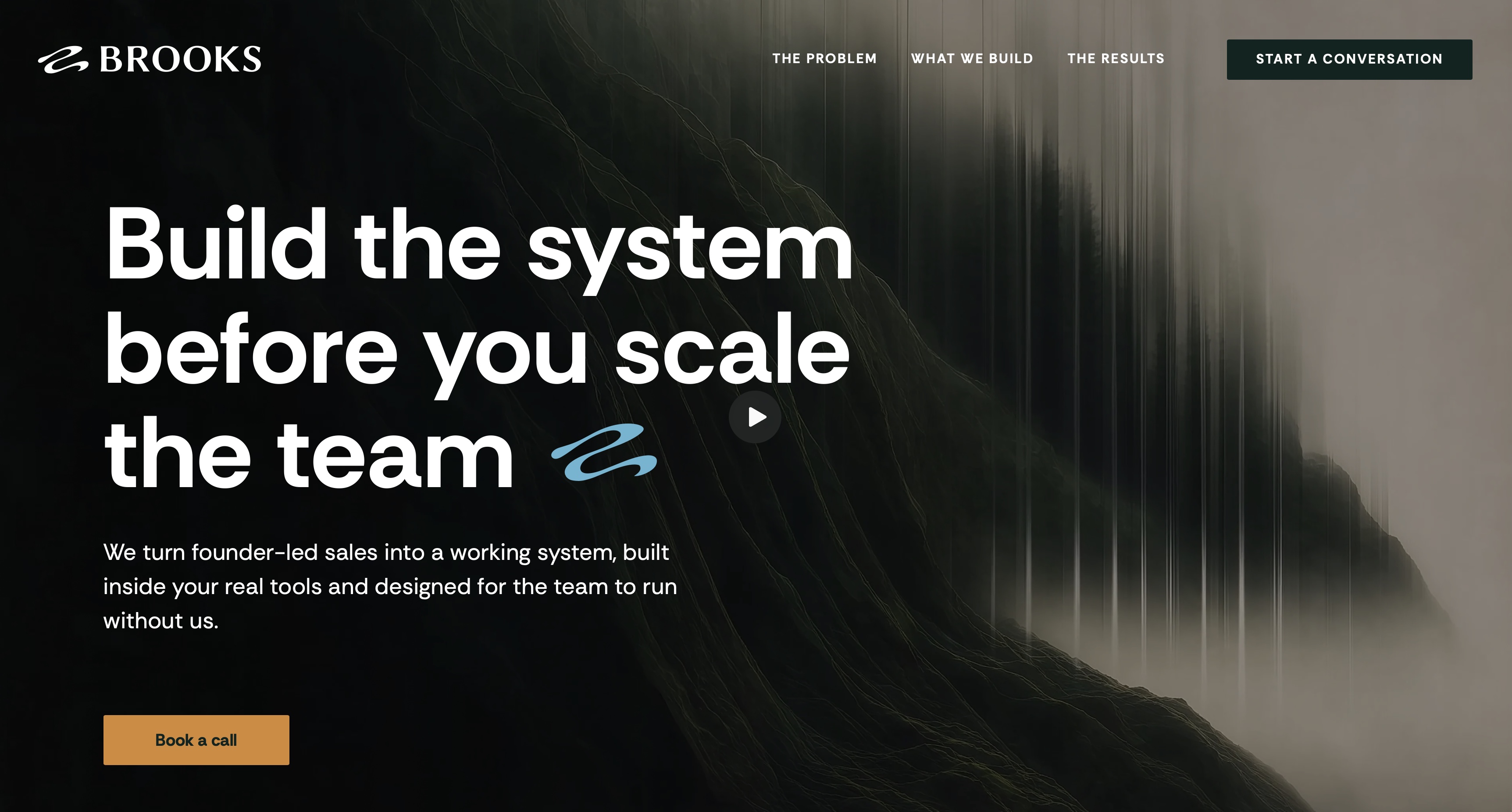Brooks website after the rebrand